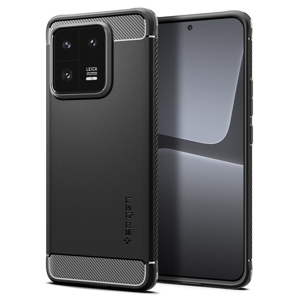 Spigen Xiaomi 13 Pro Suojakuori Rugged Armor Mattamusta