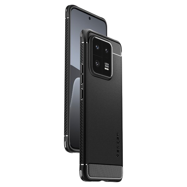 Spigen Xiaomi 13 Pro Suojakuori Rugged Armor Mattamusta