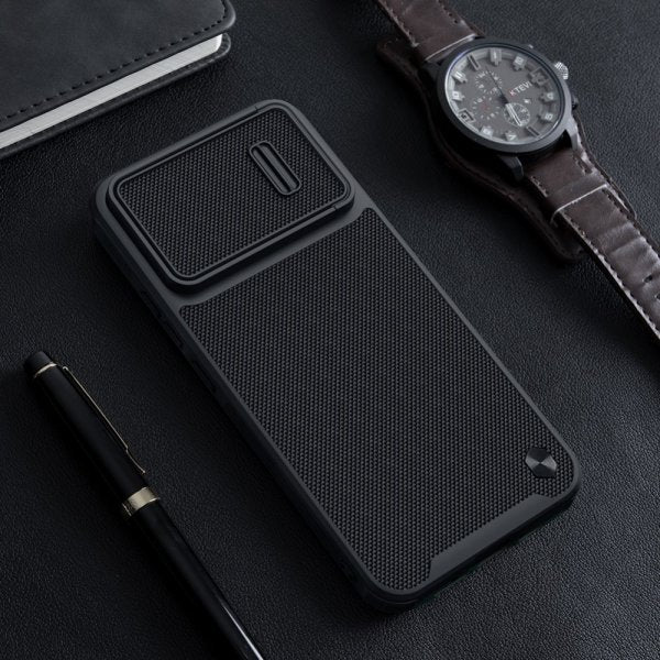 Nillkin Xiaomi 13 Kuori, teksturoitu, musta