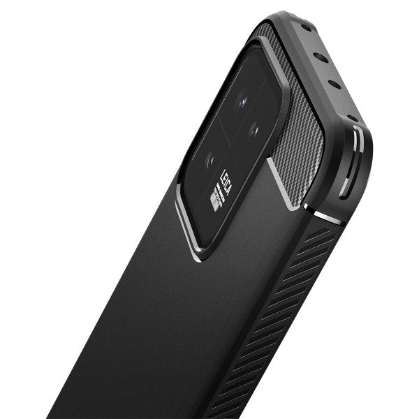 Spigen Xiaomi 13 Suojakuori Rugged Armor Mattamusta