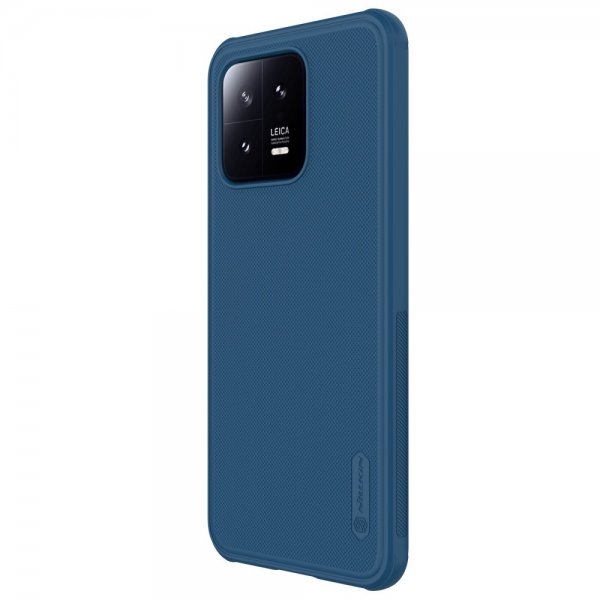 Nillkin Xiaomi 13 Kuori Super Frosted Shield Pro Sininen