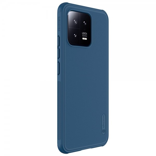 Nillkin Xiaomi 13 Kuori Super Frosted Shield Pro Sininen