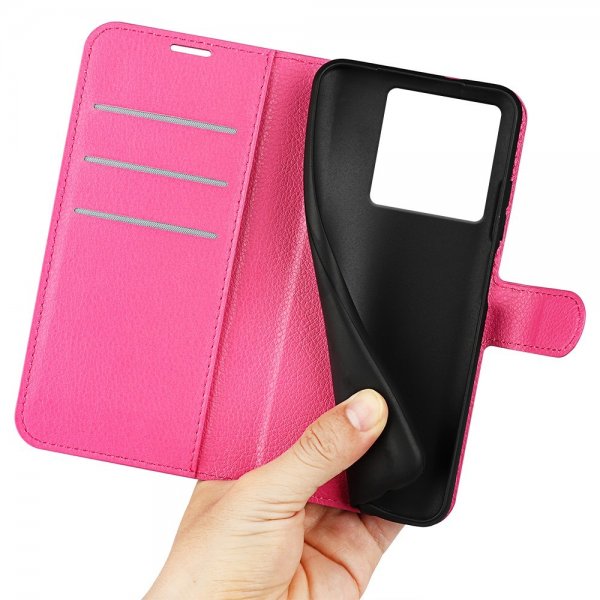 Xiaomi 13T/13T Pro Kotelo Litsi Magenta