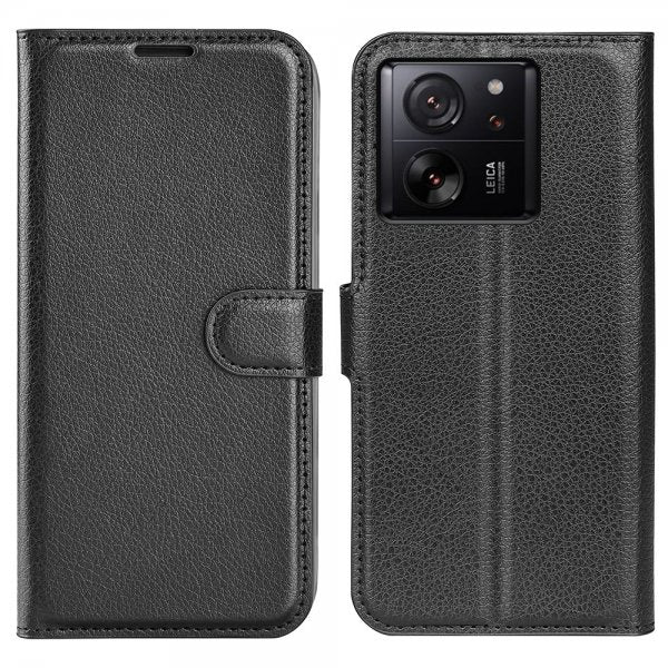 Xiaomi 13T/13T Pro Kotelo Litsi Musta