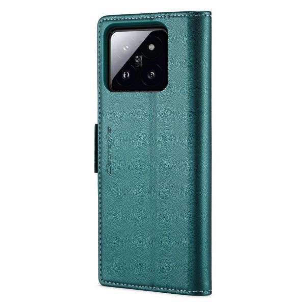CaseMe Xiaomi 14 Kotelo 023 Series Vihreä