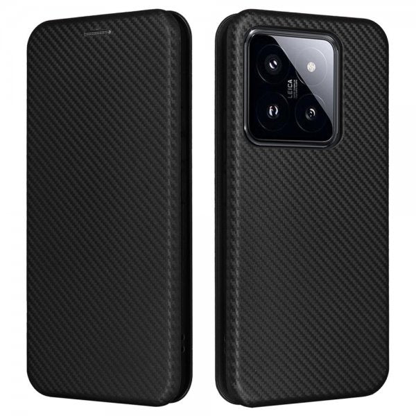 Xiaomi 14 Suojakuori Hiilikuitutekstuuri Musta