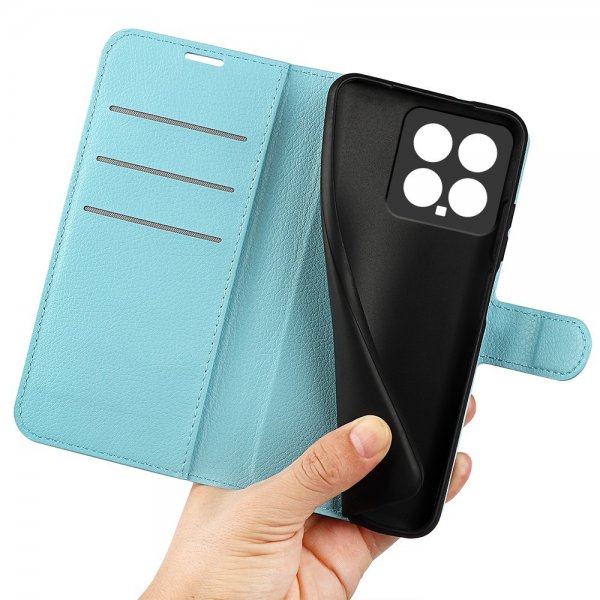 Xiaomi 14 Litchi Sininen Kotelo