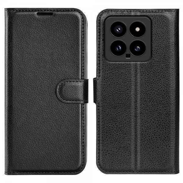 Xiaomi 14 Litchi Musta Kotelo