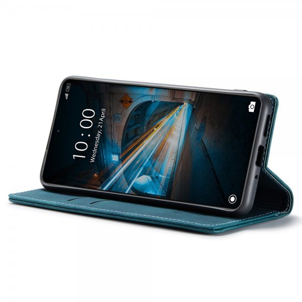 CaseMe Xiaomi 14 Retro Flip Sininen