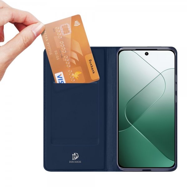 Dux Ducis Xiaomi 14 Fodral Skin Pro Series Sininen