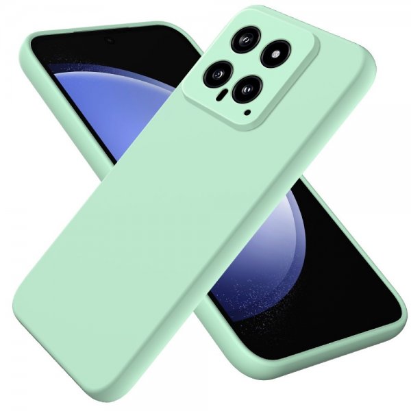 Xiaomi 14 Kuori hihnalla Silikoni Vihreä