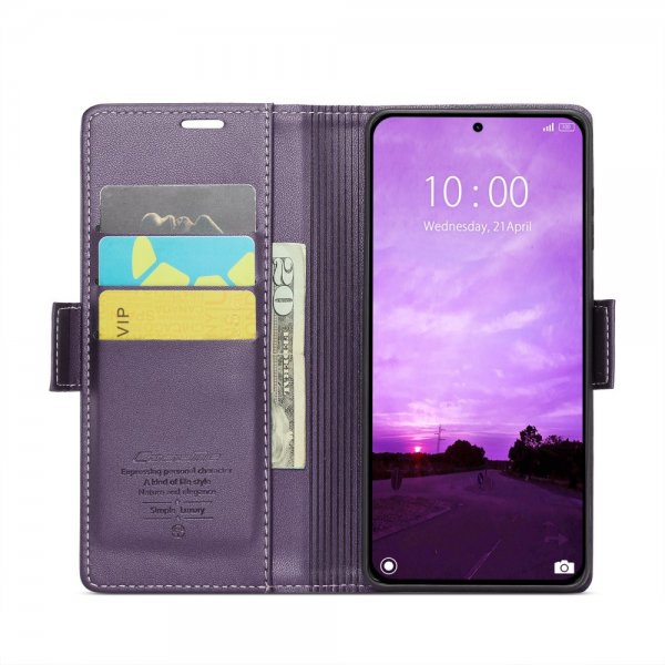 CaseMe Xiaomi 14T Suojakotelo 023-sarjan violetti