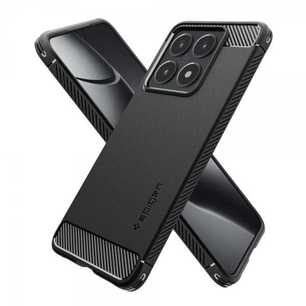 Spigen Xiaomi 14T Kuori Rugged Armor Matte Black