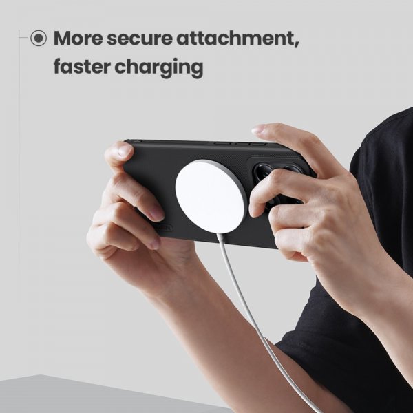 Nillkin Xiaomi 14T Kuori Super Frosted Shield Pro MagSafe Musta