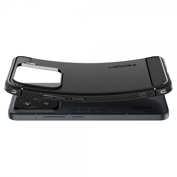 Spigen Xiaomi 15 Kuori Rugged Armor Mattamusta