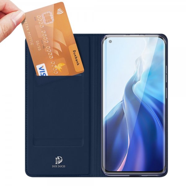 Dux Ducis Xiaomi Mi 11 Kotelo Skin Pro Series Sininen