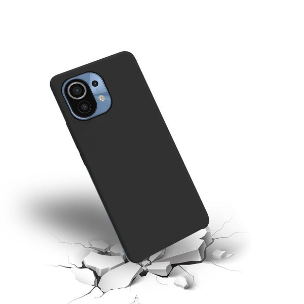 Xiaomi Mi 11 Kuori Silikoni Musta
