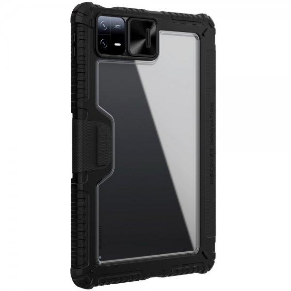 Nillkin Xiaomi Pad 6 Bumper Leather Case Pro, musta