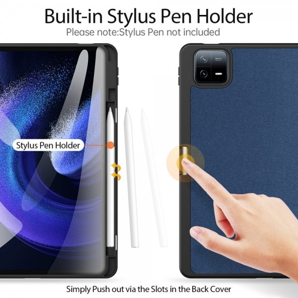 Dux Ducis Xiaomi Pad 6 Suojakotelo DOMO Series Sininen