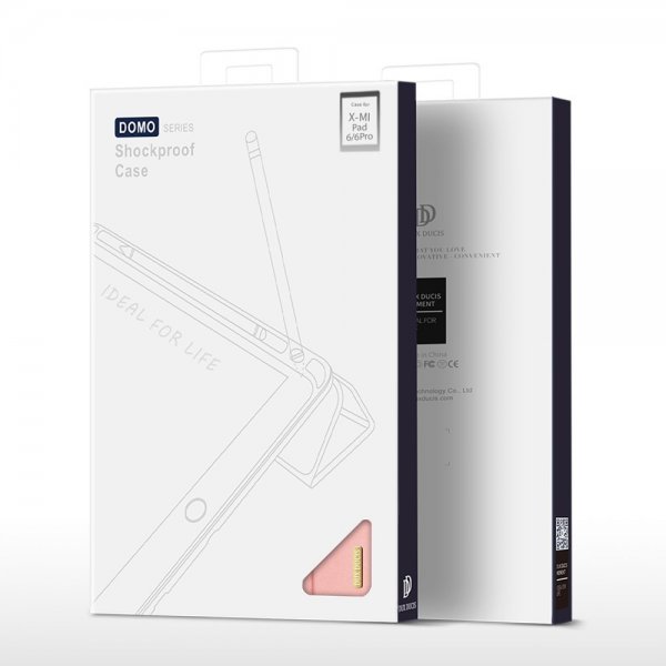 Dux Ducis Xiaomi Pad 6 Kotelo DOMO Series Pink