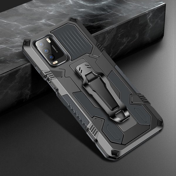 Xiaomi Poco M3 -kuori vyöklipsillä harmaa