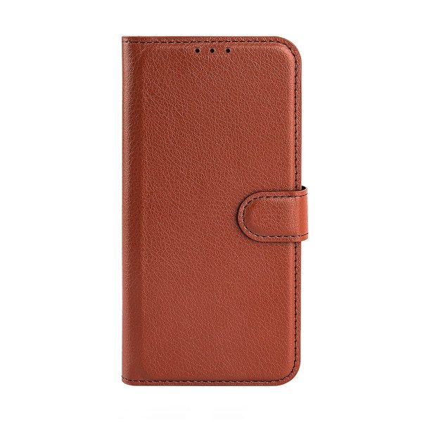 Xiaomi Redmi 10 Lompakkokotelo Jalustalla Ruskea