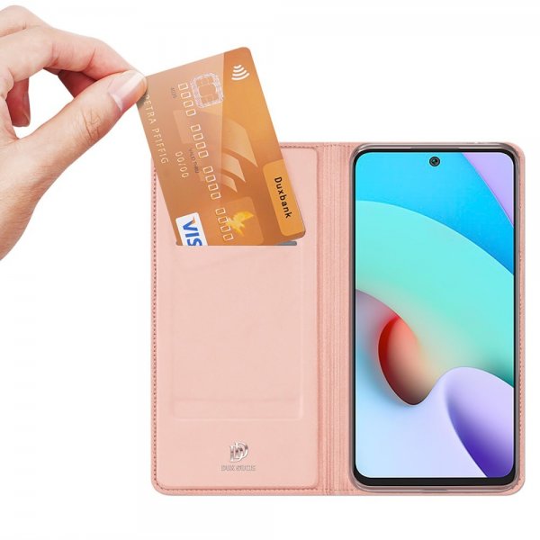 Dux Ducis Xiaomi Redmi 10 -suojakotelo Skin Pro Series, pinkki