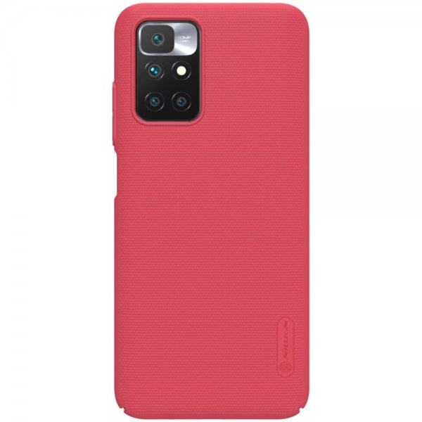 Nillkin Xiaomi Redmi 10 Kuori Frosted Shield Punainen