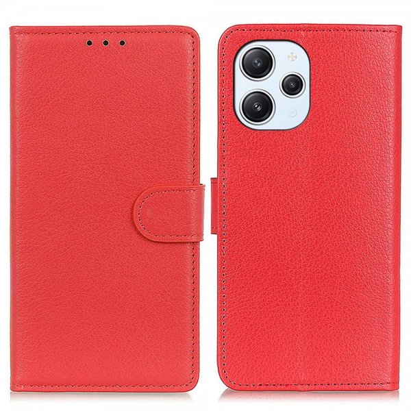 Xiaomi Redmi 12 Litchi Punainen Kotelo
