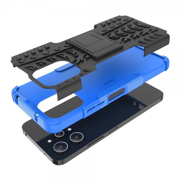 Xiaomi Redmi 12 Kuoret Rengaskuvio Jalustatoiminto Sininen