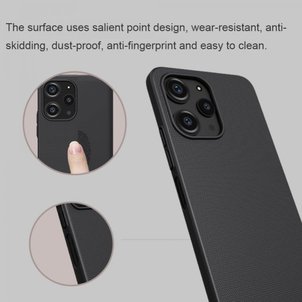 Nillkin Xiaomi Redmi 12 Suojakuori Frosted Shield Sininen