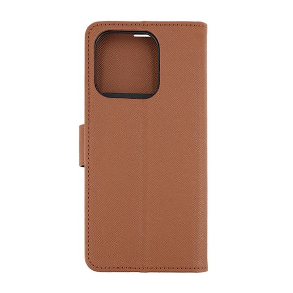 Xiaomi Redmi 12C Kotelo Jalustalla Ruskea