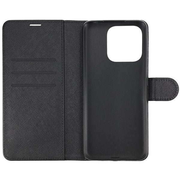 Xiaomi Redmi 12C Kotelo Jalustalla Musta