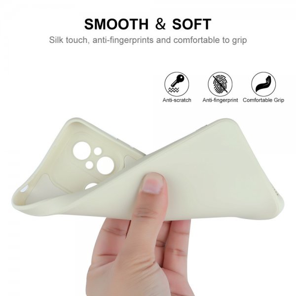 Enkay Xiaomi Redmi 12C Silikonikuori Beige