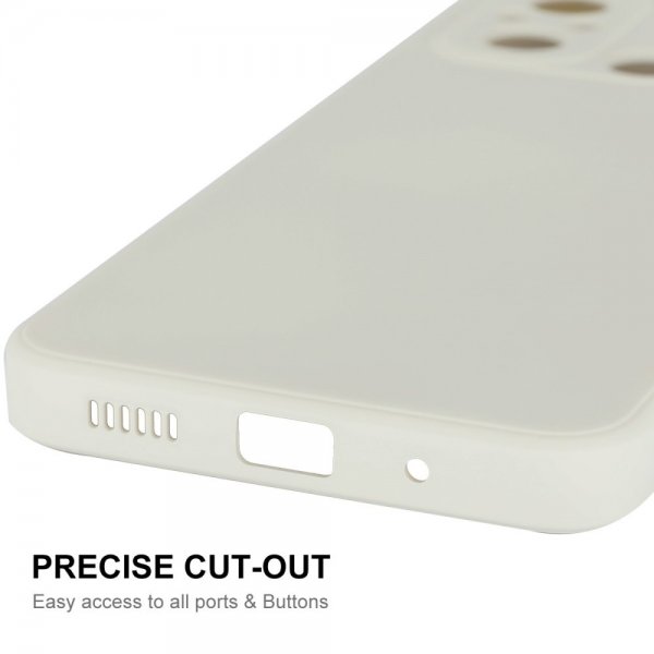 Enkay Xiaomi Redmi 12C Silikonikuori Beige