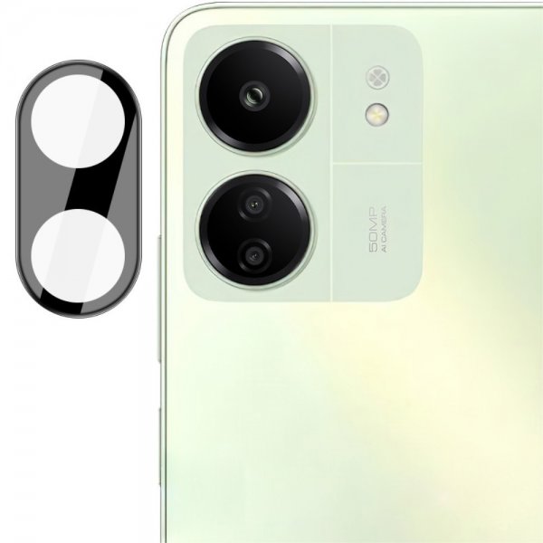 Imak Xiaomi Redmi 13C -kamerasuoja, karkaistu lasi, musta