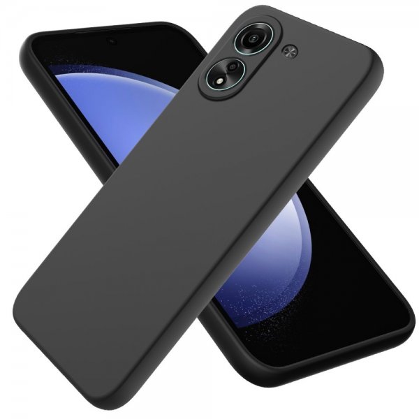 Xiaomi Redmi 13C Kuori Strap Silikoni Musta