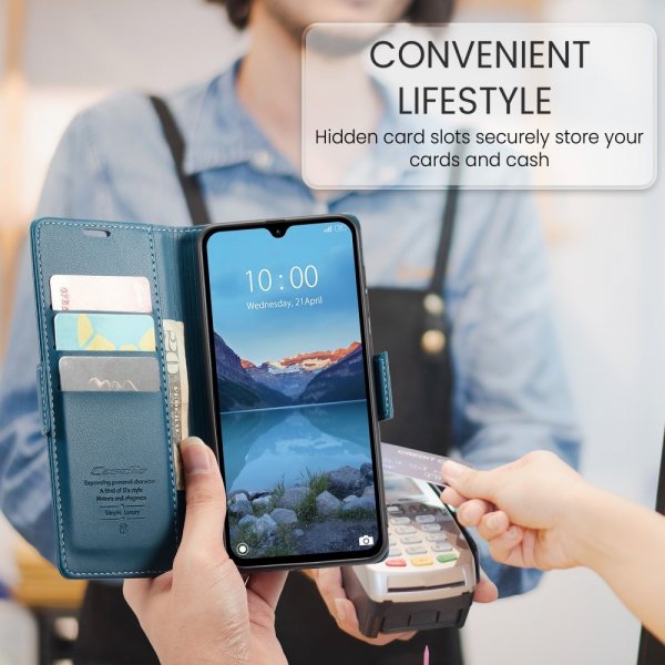 CaseMe Xiaomi Redmi 14C Kotelo 023 Series Sininen