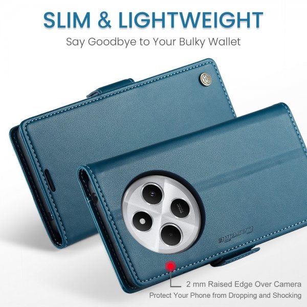 CaseMe Xiaomi Redmi 14C Kotelo 023 Series Sininen