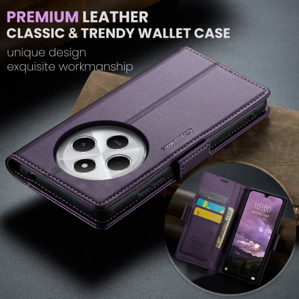 CaseMe Xiaomi Redmi 14C Kotelo 023 Series Violetti
