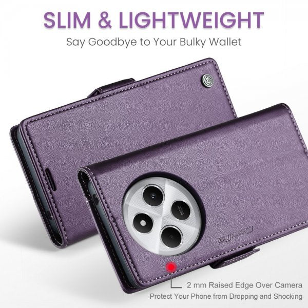 CaseMe Xiaomi Redmi 14C Kotelo 023 Series Violetti