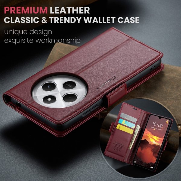 CaseMe Xiaomi Redmi 14C Fodral 023-sarja Punainen