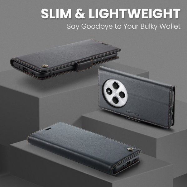 CaseMe Xiaomi Redmi 14C Fodral 023-sarja Musta