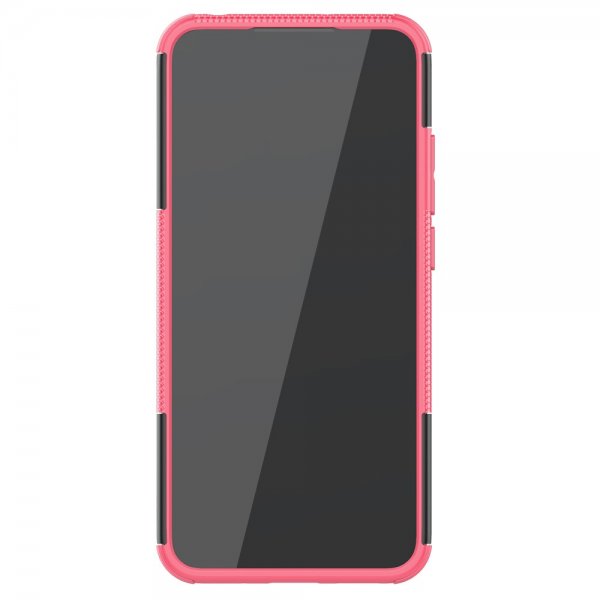 Xiaomi Redmi 9A -kuori, rengaskuvio, jalustatoiminto, magenta