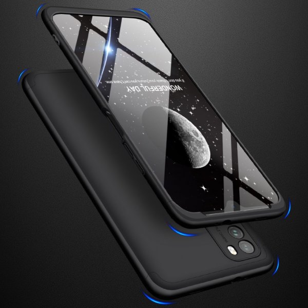 GKK Xiaomi Redmi 9T Kuori Kolmiosainen Musta