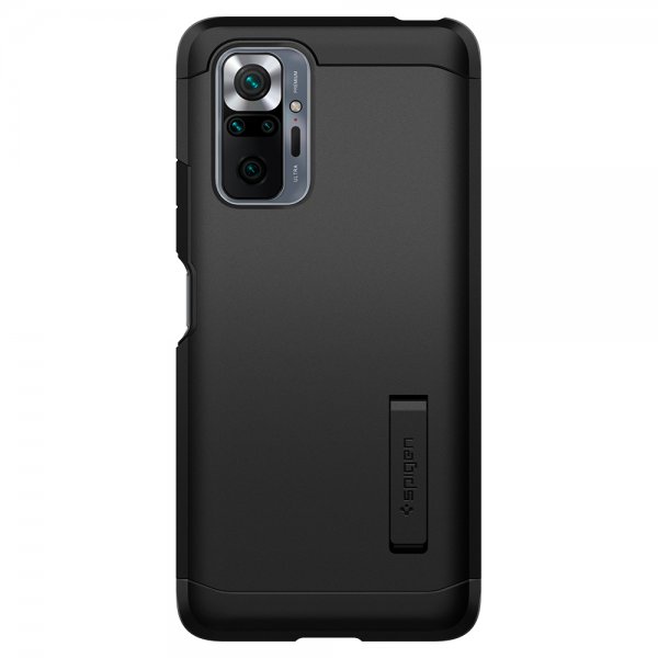 Spigen Xiaomi Redmi Note 10 Pro Tough Armor Musta Kuori