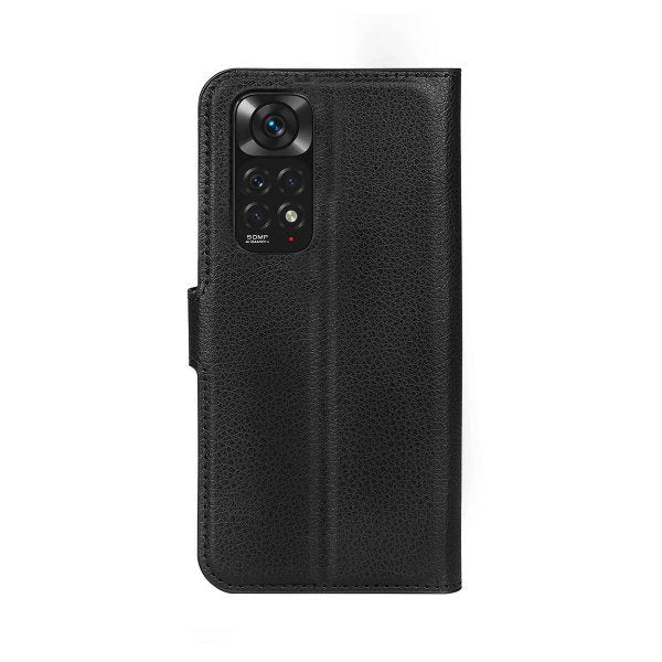 Xiaomi Redmi Note 11 Pro -suojakuori jalustalla, musta