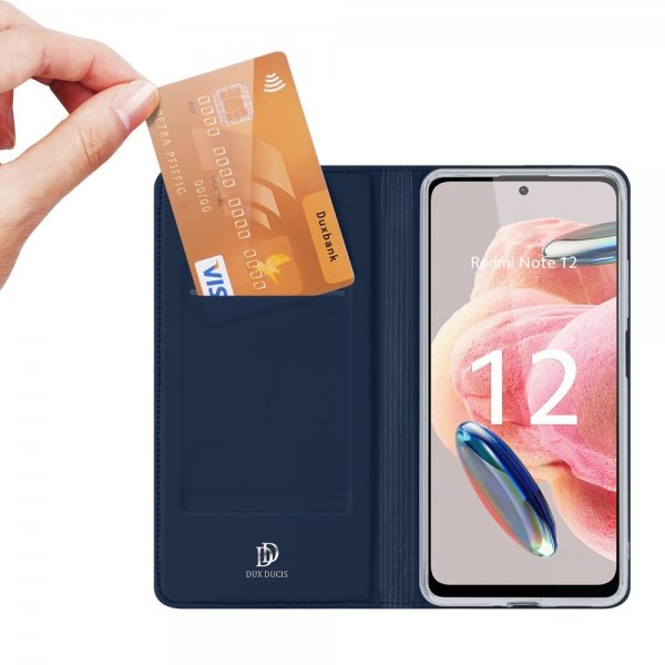 Dux Ducis Xiaomi Redmi Note 12 Fodral Skin Pro Series Sininen