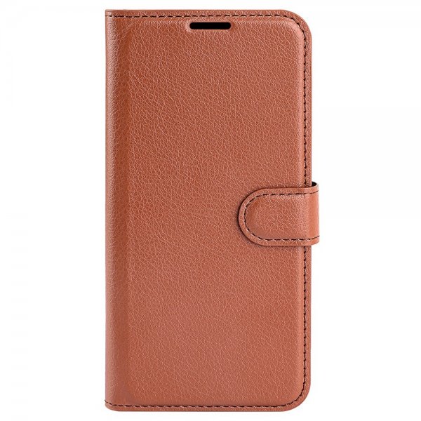 Xiaomi Redmi Note 13 5G Kotelo Litsi Ruskea