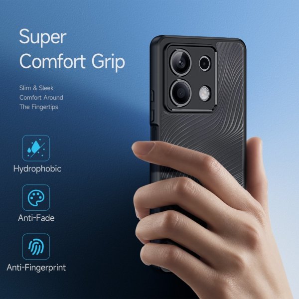 Dux Ducis Xiaomi Redmi Note 13 5G Aimo Series -kuori, musta